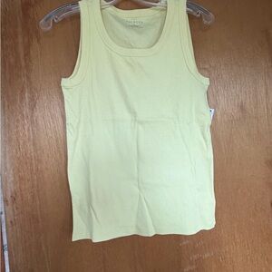 Talbots Butter Yellow Tank Top for Women
